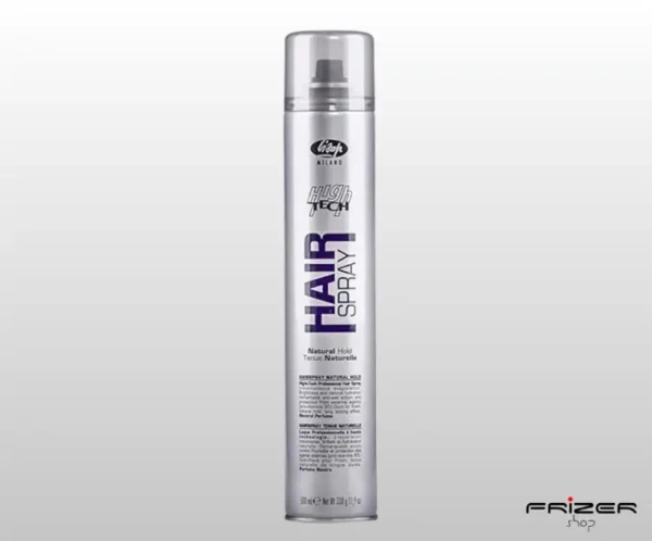 Lisap High Tech Natural Hold lak za kosu 500 ml